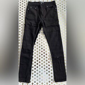 Men's Slim Black Jeans